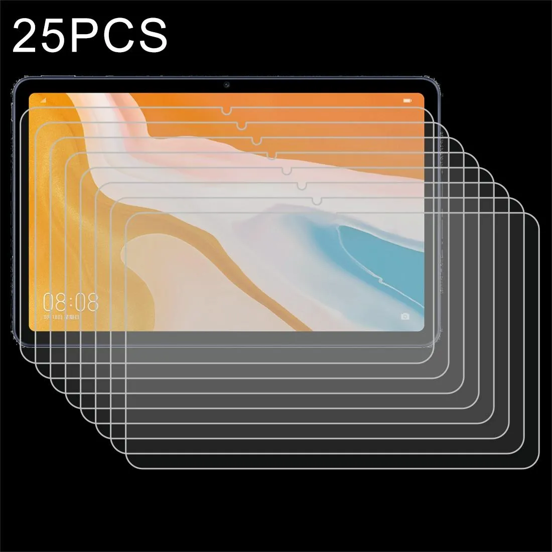 10.4 Huawei Tablet C5 Tempered Glass Film - 25 Pcs
