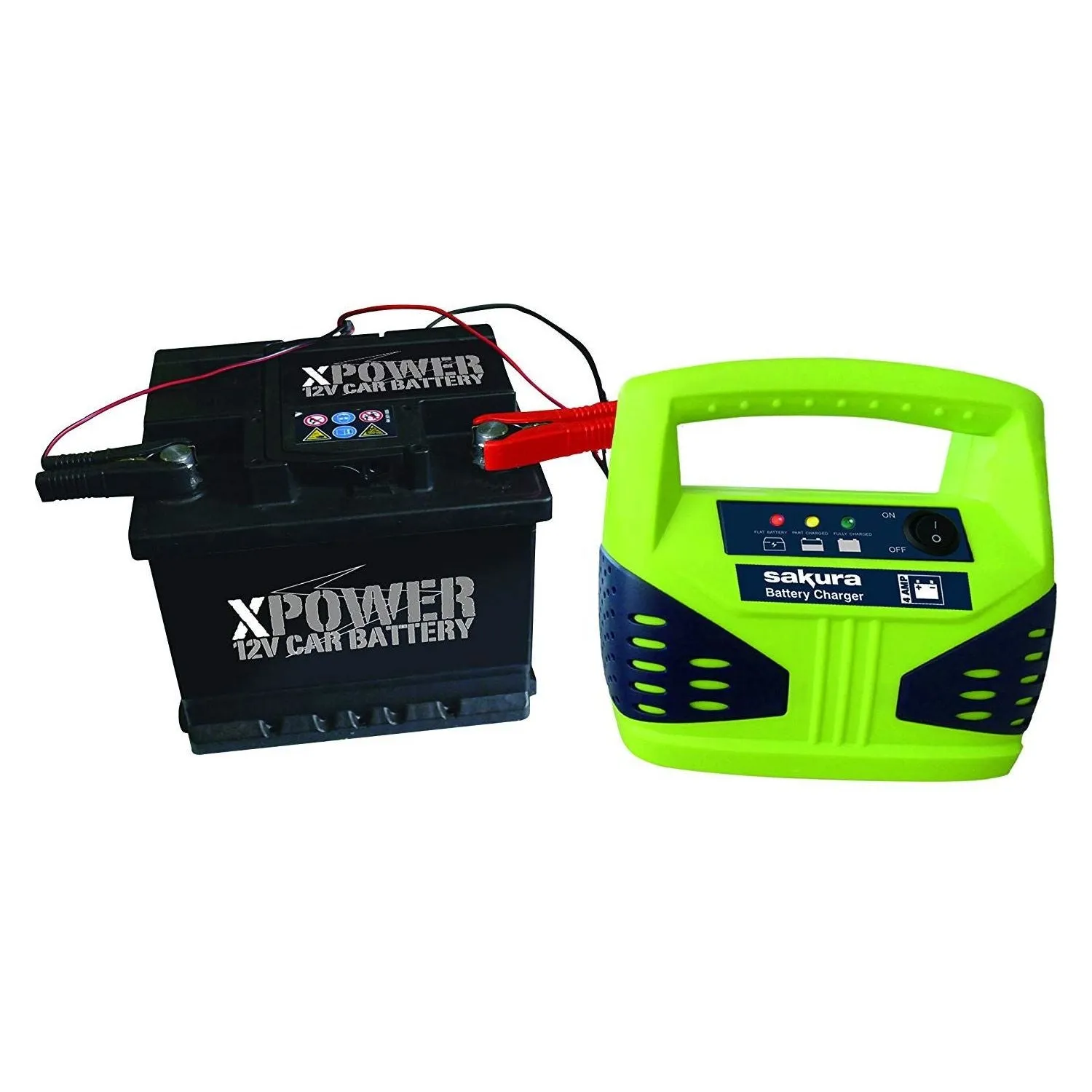 12 Volt 4 Amp Car Battery Charger up to 1.2L