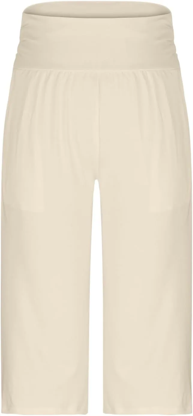 Capri Pants for Women Stretchy Waist Sweatpants Business Casual Slim Straight Leg Trousers Summer Loungewear