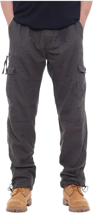 Cargo Work Pants for Men Loose Fit with Pockets Construction Pants Stretch Baggy Sweatpants Y2K Travel Pants Casual