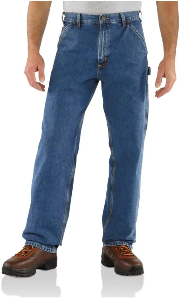 Carhartt Men's Loose Straight Denim Dungaree
