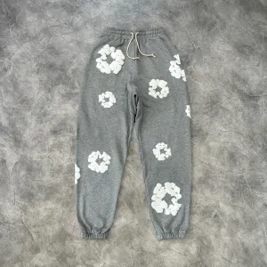 Denim Tears The Cotton Wreath Sweatpants Grey