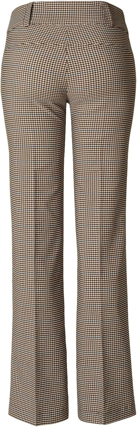 Design by Olivia Women's Ultra Stretch Comfy Millennium Bootcut Dress Pants Work Business Office Trousers