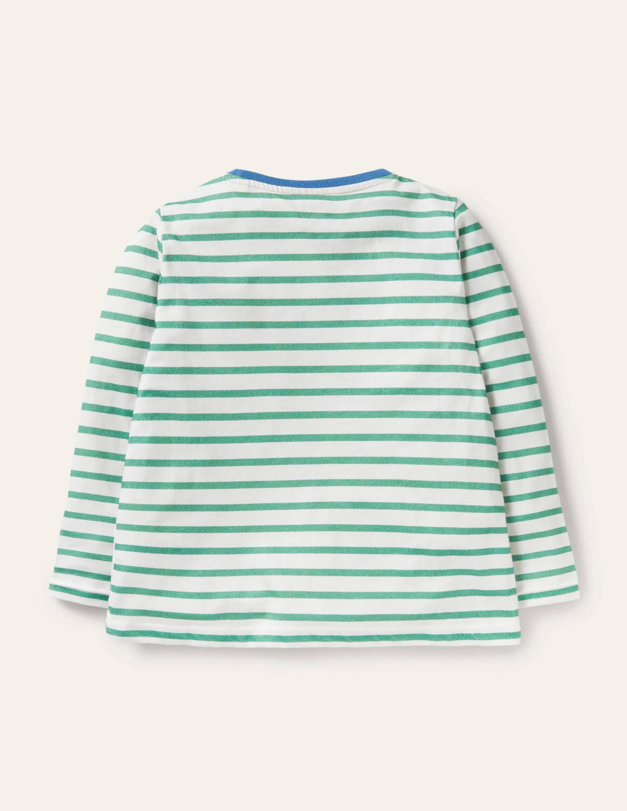 Farm Animal Appliqué T-shirt-Green Pepper Sheep