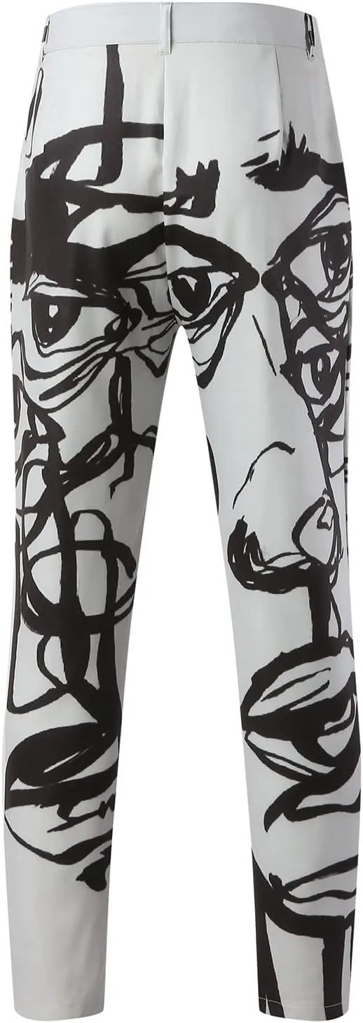 GIERIDUC Men's Jogger Sweatpants Lightweight Mens Big and Tall Camo Pants Long Underwear Under Jeans Lightweight Track Pants