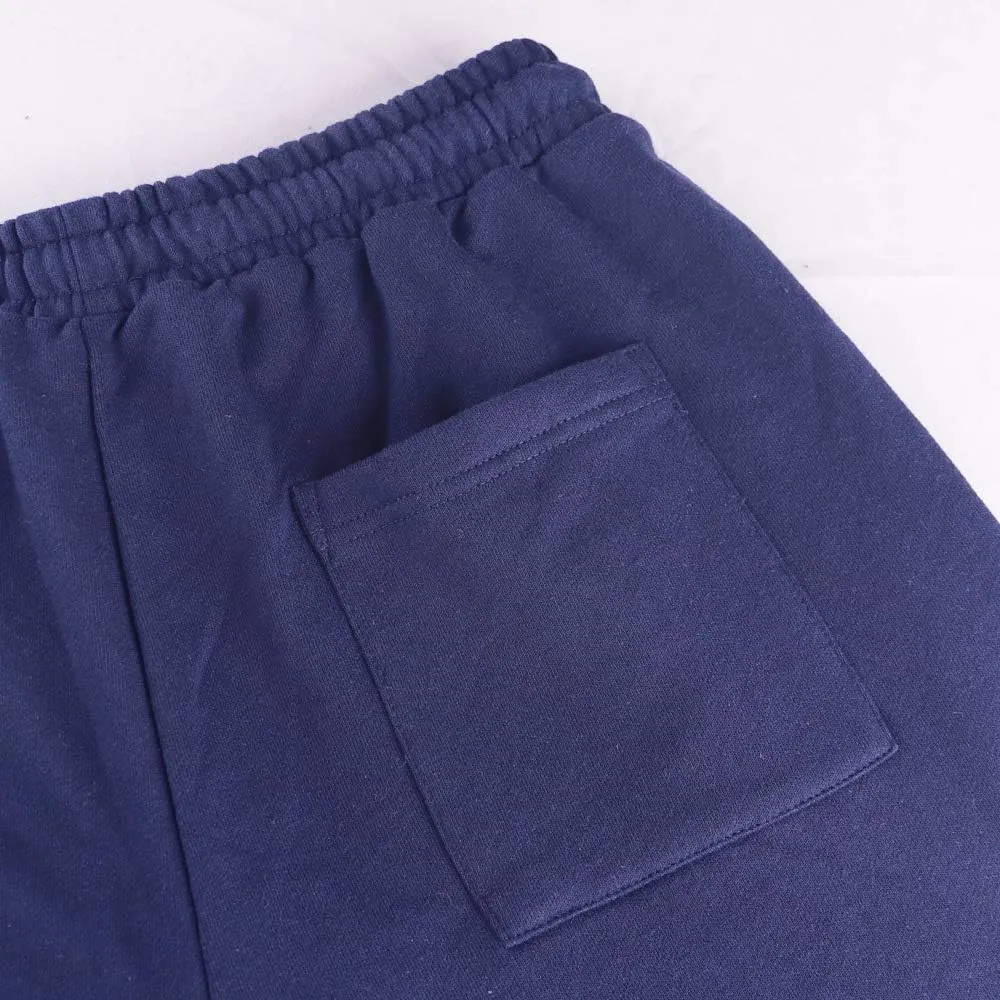 GYMAPE Men's Gym Sport Bodybuilding Workout Casual Shorts with Pockets 3 inch Inseam Raw Hem Terry Cotton