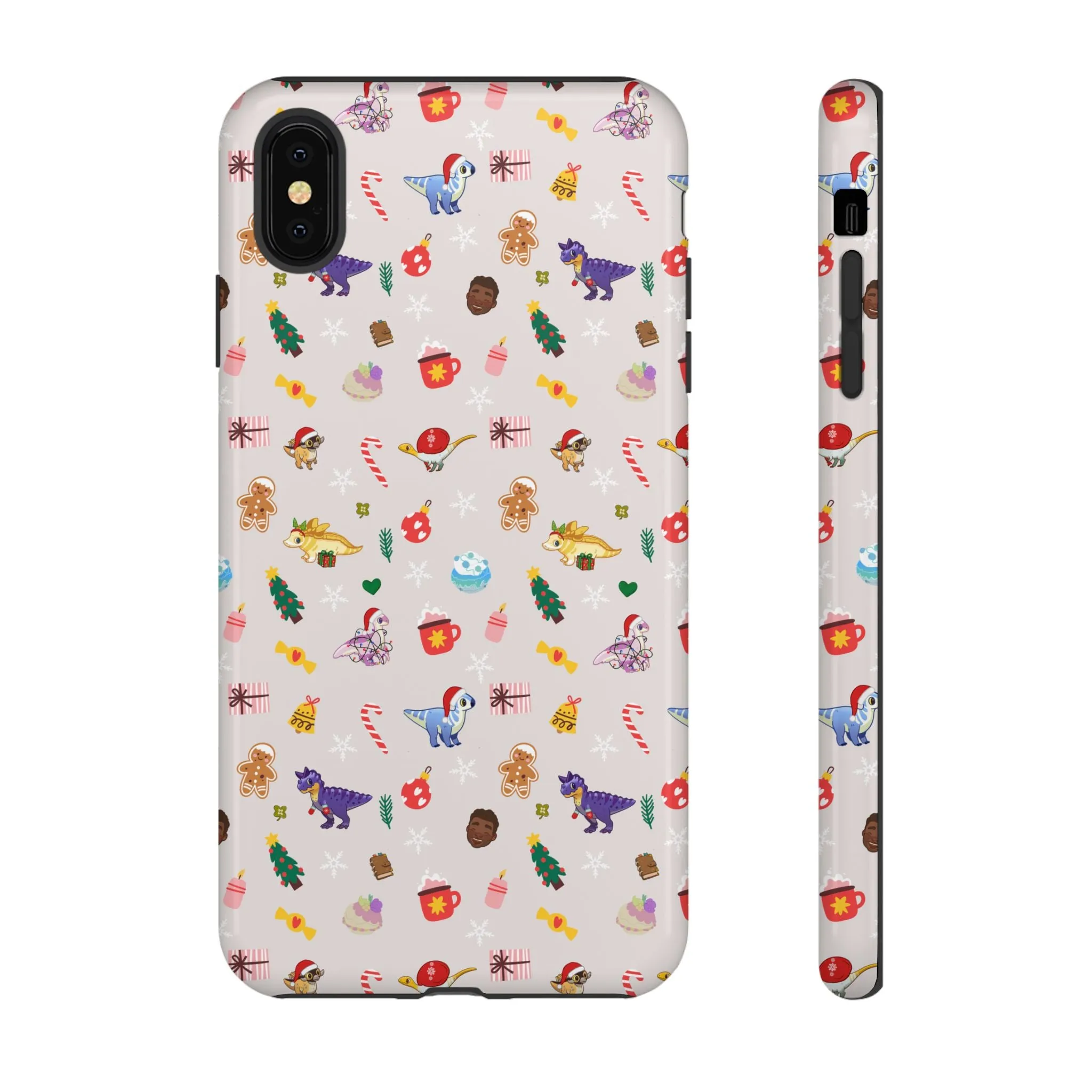 Holiday Dinos - Phone Case