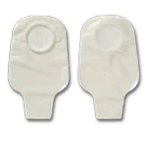 Hollister 3806 Centerpointlock 2-Piece Clamp Closure 11" Drainable Pouch Transparent No Filter 102mm 4"