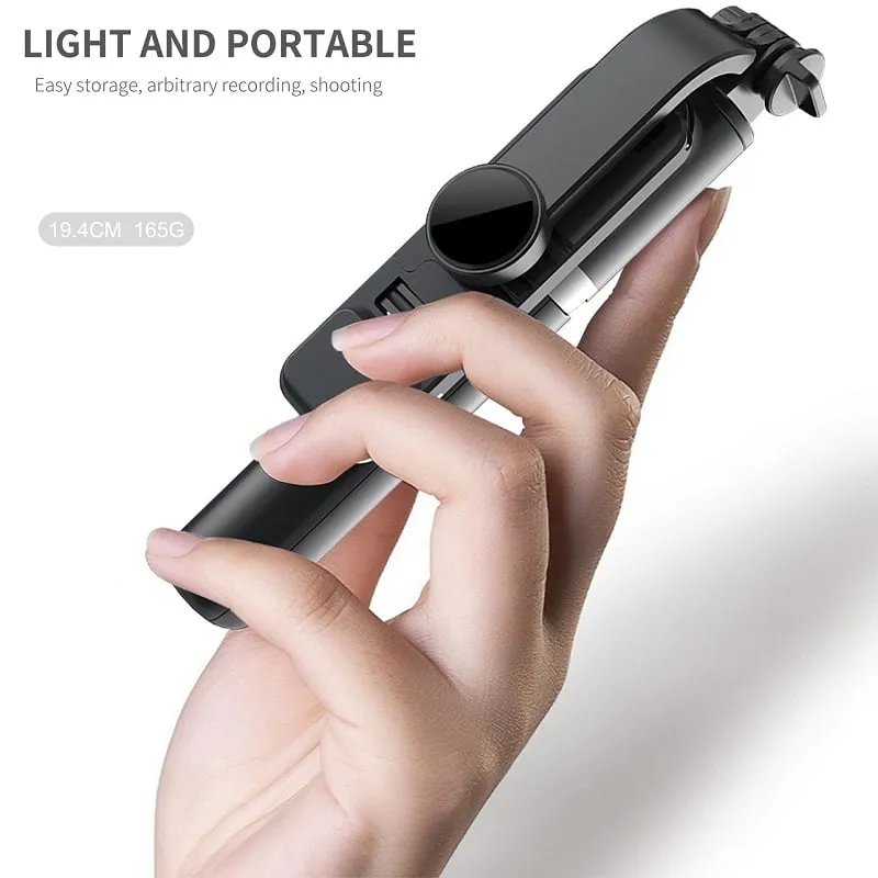 HOT SALE2024 New Portable Wireless Bluetooth Selfie Stick