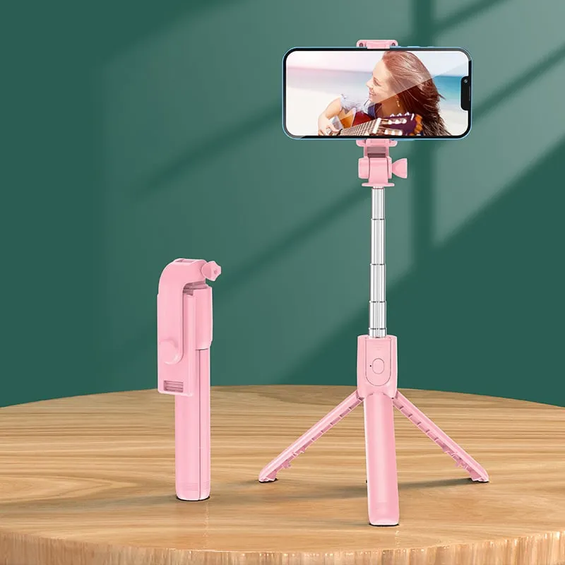 HOT SALE2024 New Portable Wireless Bluetooth Selfie Stick