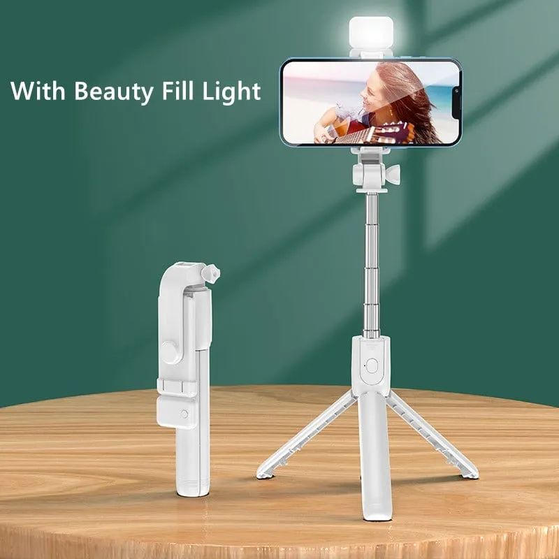 HOT SALE2024 New Portable Wireless Bluetooth Selfie Stick