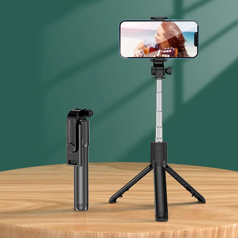 HOT SALE2024 New Portable Wireless Bluetooth Selfie Stick