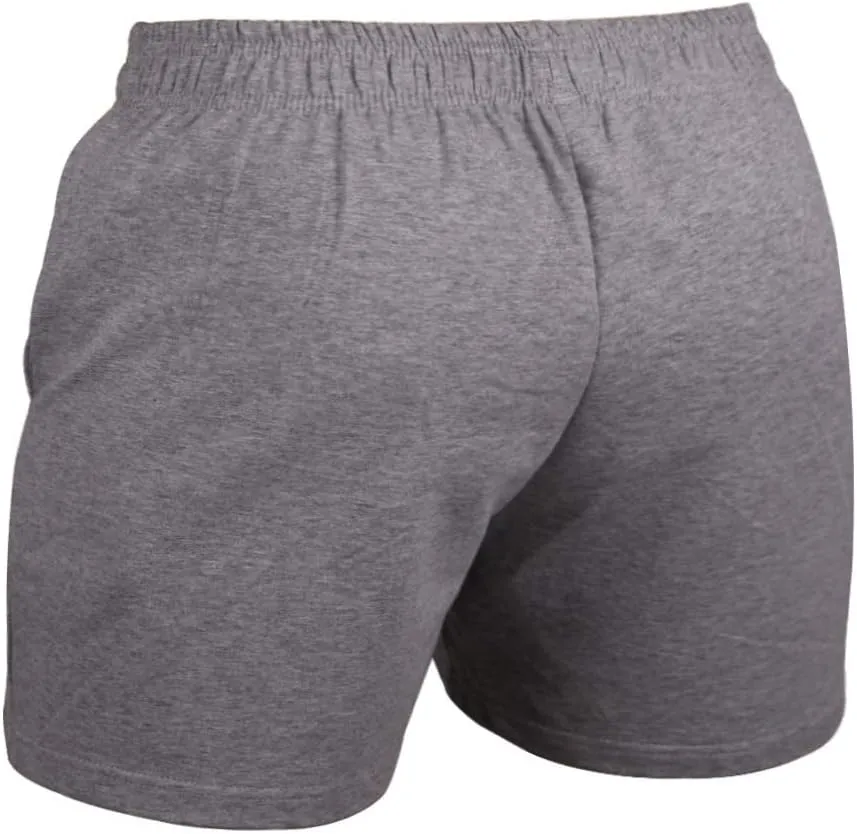 JEEING GEAR Men's Bodybuilding Workout Gym Shorts 3" 5" Inseam Sports Training Cotton with Pocket