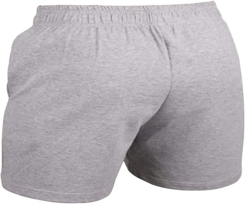 JEEING GEAR Men's Bodybuilding Workout Gym Shorts 3" 5" Inseam Sports Training Cotton with Pocket