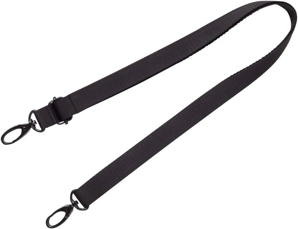Lihit Lab A7578 Smart Fit Shoulder Belt, Black, 0.8 inches (20 mm) Width