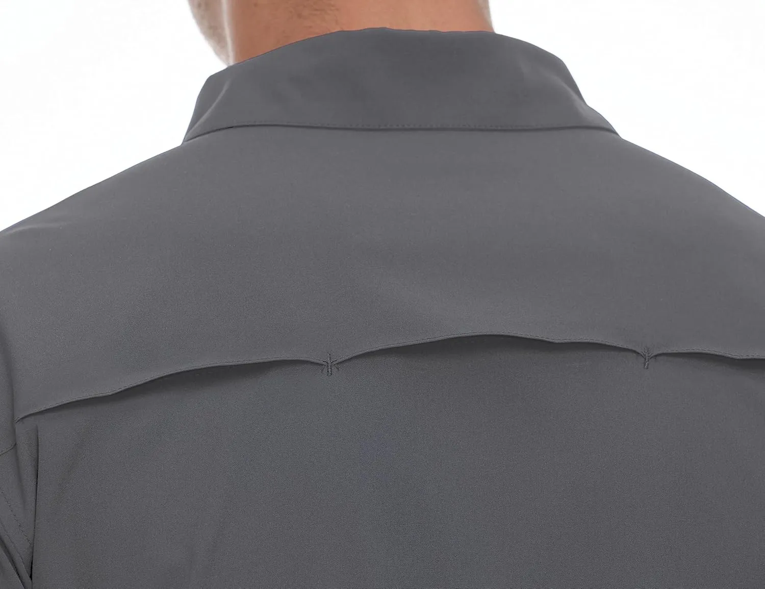 Little Donkey Andy Men's Stretch Quick Dry UPF50  Long Sleeve Shirt for Hiking, Travel, Camping