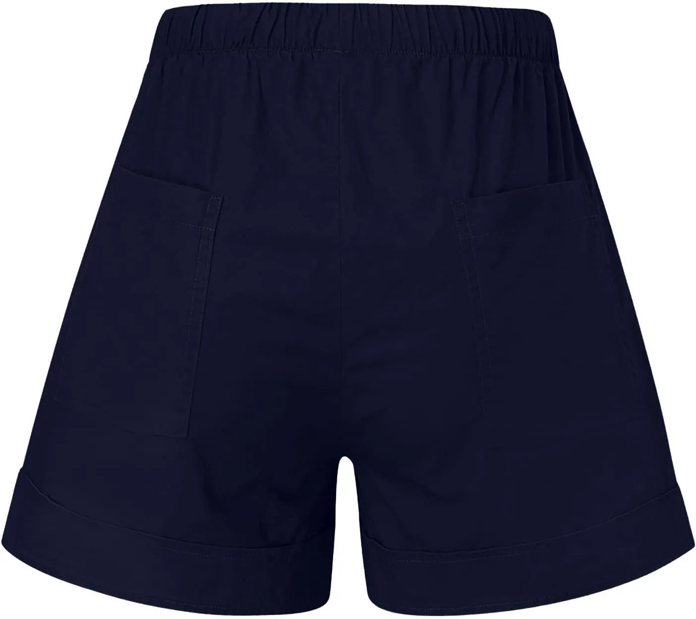 LRMQS Womens Shorts Casual with Pockets Drawstring Elastic Waist Cotton Plus Size Beach Vacation Trendy 2025 Summer Clothes