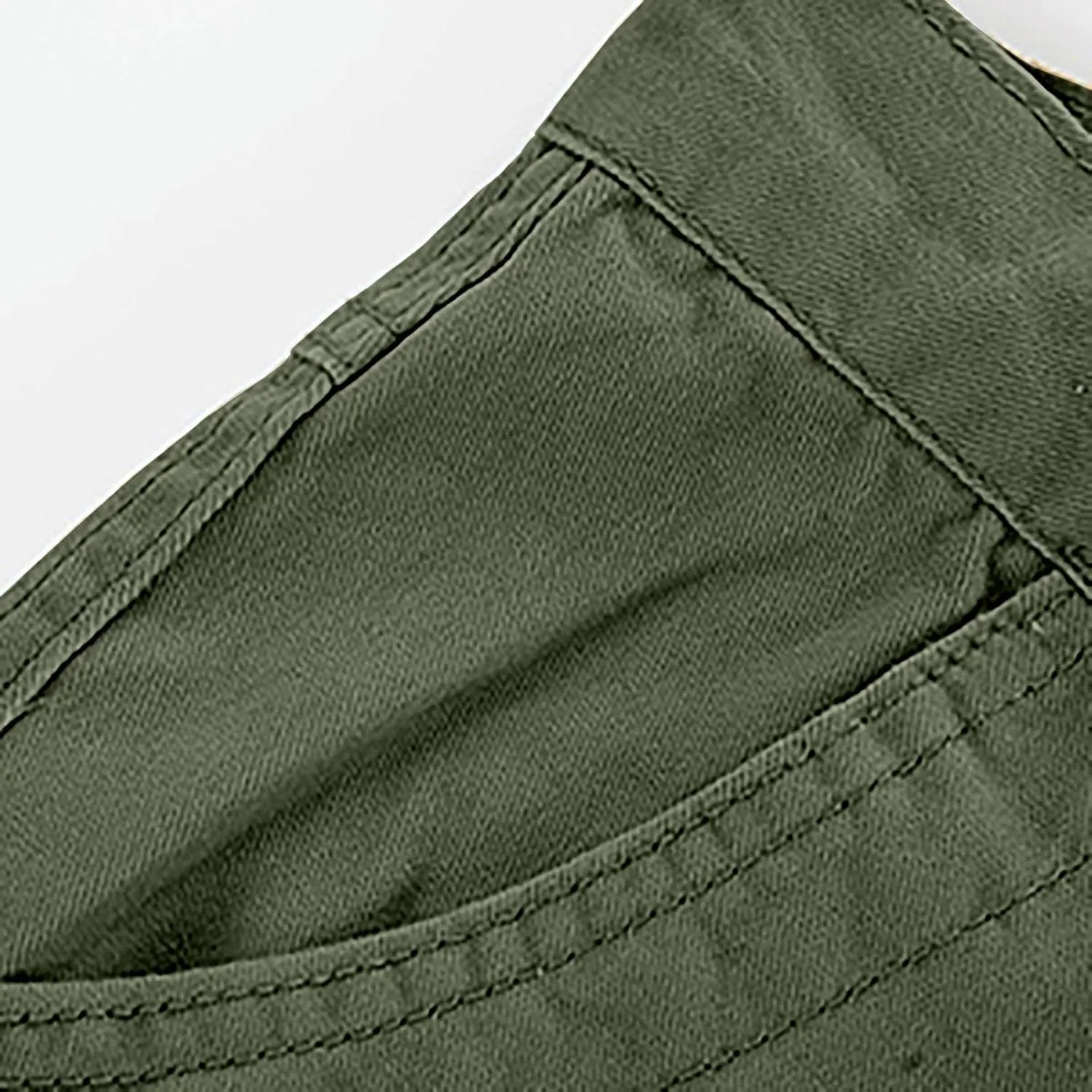 Mens Outdoor Fashion Cargo Pants Military Baggy Comfy Overalls Tactical Combat Simple Solid Color Multi-Pocket Hiking Trouser