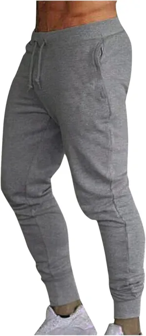 sdbrld Sweatpants For Men Men's Joggers Pants Athletic Drawstring Pocket Cargo Pants Fashion Hiking Outdoor Track Sweatpants