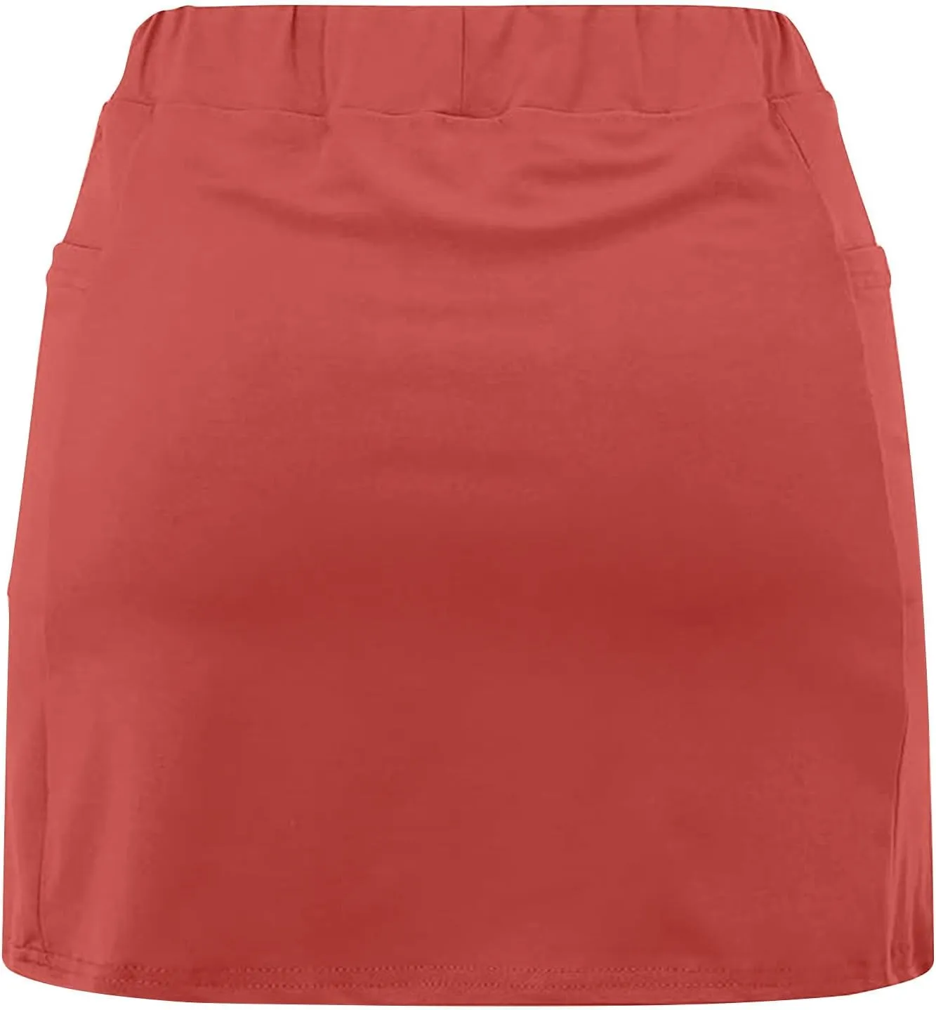 Skorts for Woman Fashion High Waist Skirts Inner Shorts 2025 Summer Solid Golf Skirt Pants Gym Yoga Running Clothes
