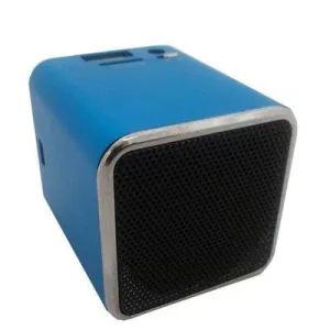 Snowfire Cuboid Speaker Blue