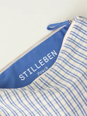 Stilleben - Large Pouch - Checked Blue