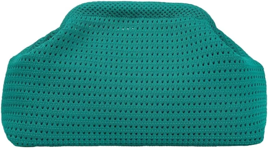 Summer Crochet Beach Bag Woven Clutch Purses for Women 2025 Cloud Dumpling Pouch Purse Crossbody Bag Handbags