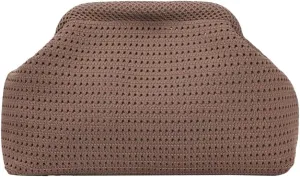 Summer Crochet Beach Bag Woven Clutch Purses for Women 2025 Cloud Dumpling Pouch Purse Crossbody Bag Handbags