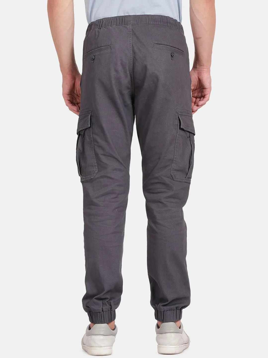 T-Base Men Mid-Rise Cargo Joggers