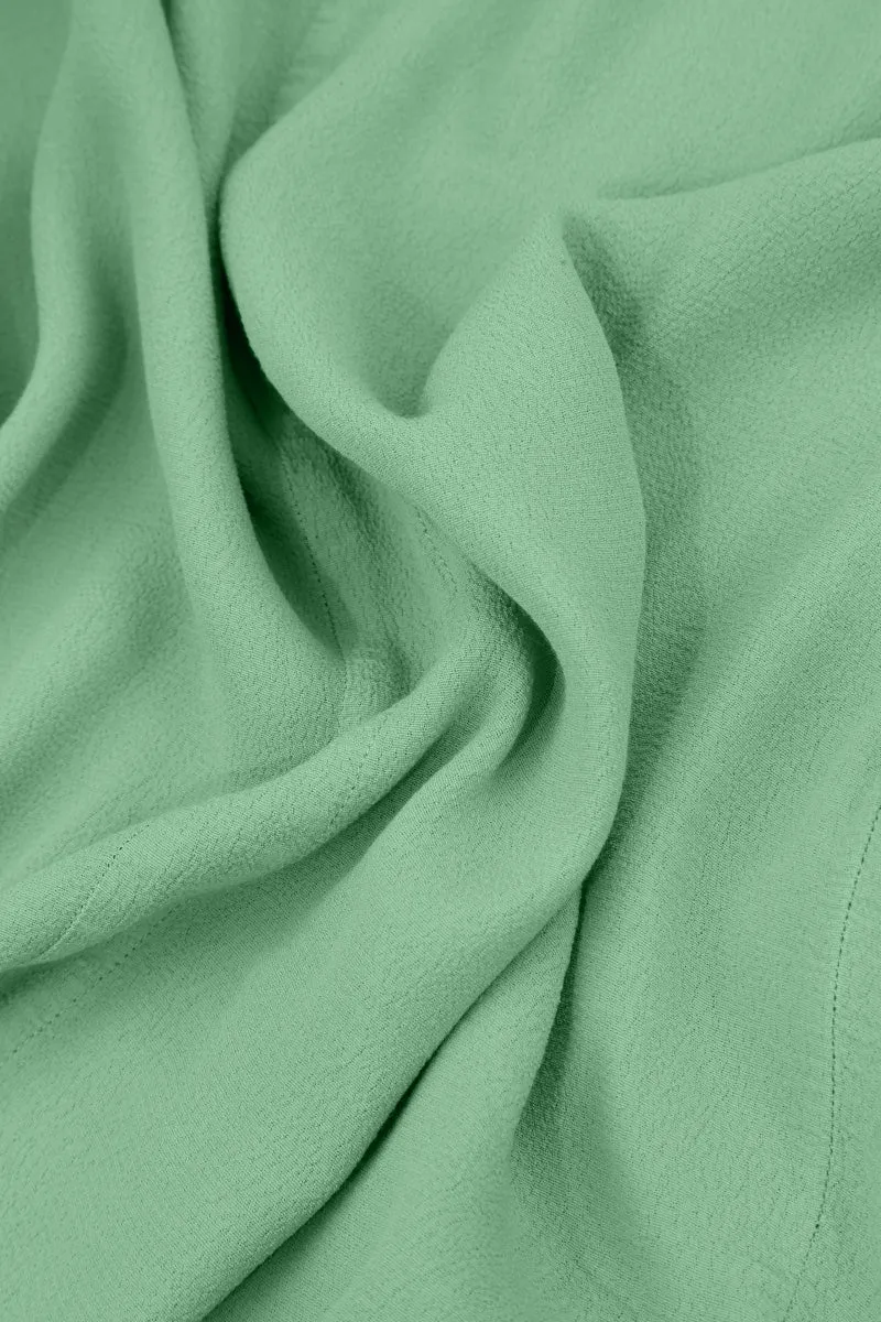 Taper Green Sorbet Viscose Trousers