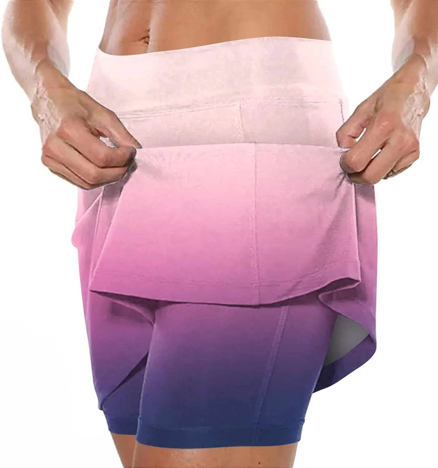 Tennis Skorts for Women Casual Athlete Versatile Skirts and Sports Soft Lightweight Golf Workout Outfit with Pockets