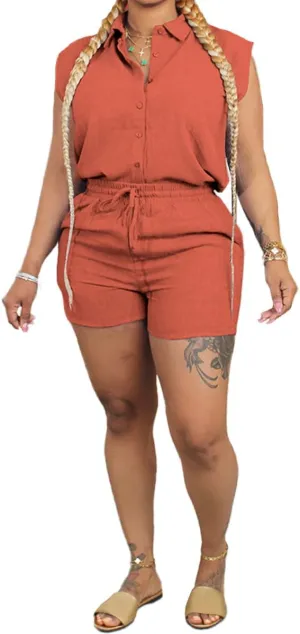 TOPSRANI Womens 2 Piece Outfits Bodycon Blazer Casual Tracksuit Sweatsuits Sleeveless Cute Lounge Shorts Pant Suits Set