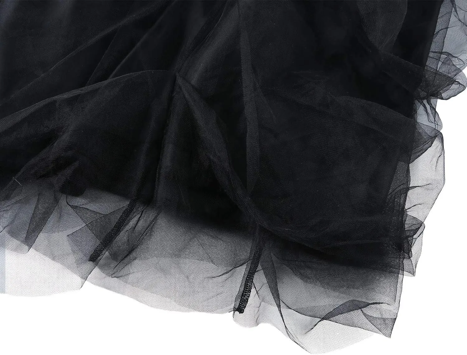 Women Maxi Tulle Tutu Skirt Layered High Waist Wedding Evening Night Out Party A-Line Puffy Skirt with Slit