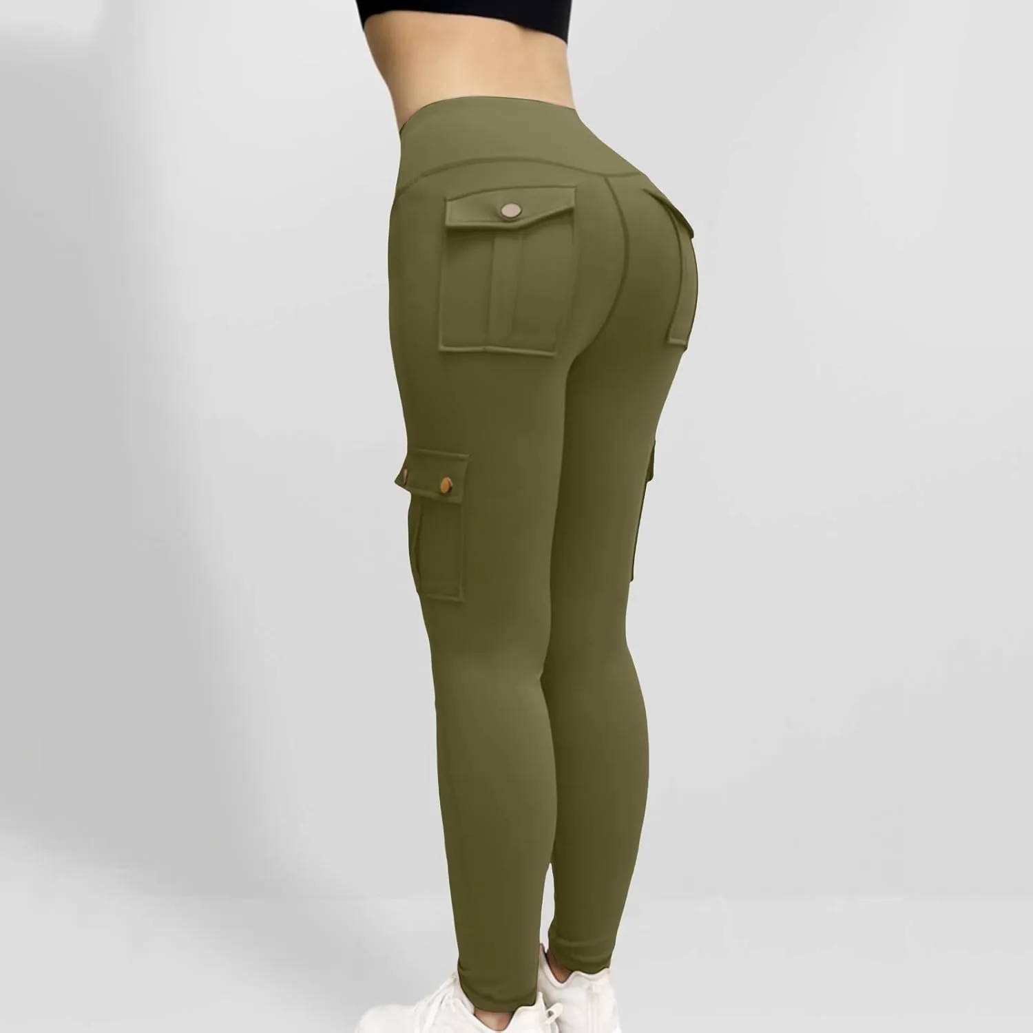 Womens Linen Blend Summer Trendy Palazzo Lounge Pants Elastic Waisted Wide Leg Slim Fit Pants Travel